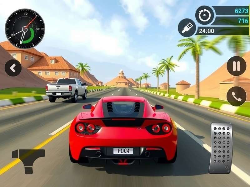 Extreme Car Driving Simulator Gameplay Screenshot