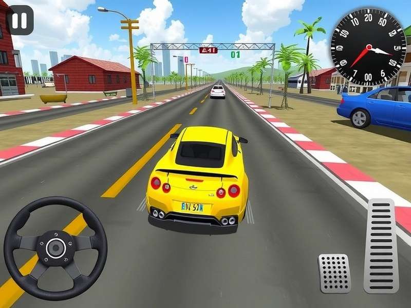 Extreme Car Driving Simulator Game Screenshot