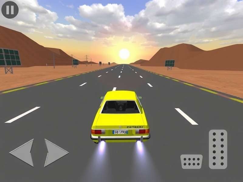 Extreme Car Driving Simulator 2014 Gameplay Screenshot
