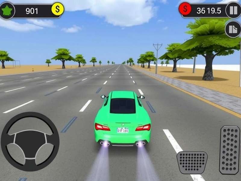 Extreme Car Driving Simulator Mod APK Gameplay Screenshot