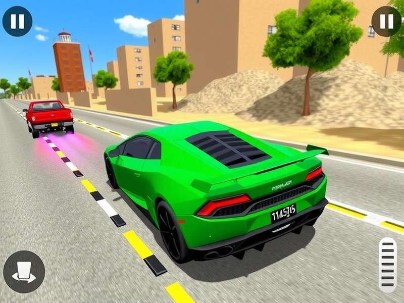Extreme Car Driving Simulator Mod Menu APK गेमप्ले स्क्रीनशॉट