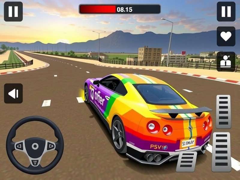 Extreme Car Driving Simulator Gameplay Screenshot