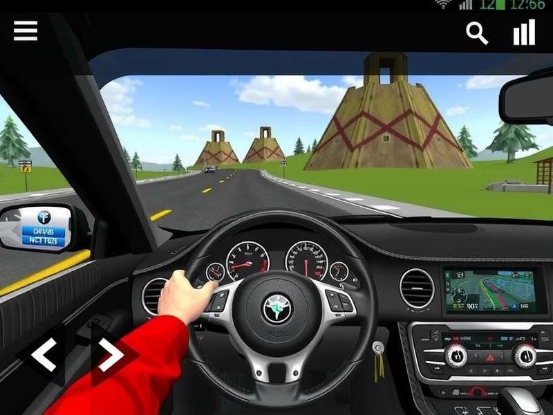 Extreme Car Driving Simulator PC Gameplay Screenshot