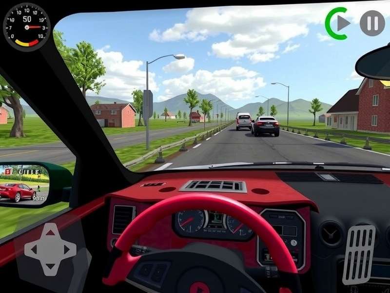 Extreme Car Driving Simulator PC Gameplay Screenshot