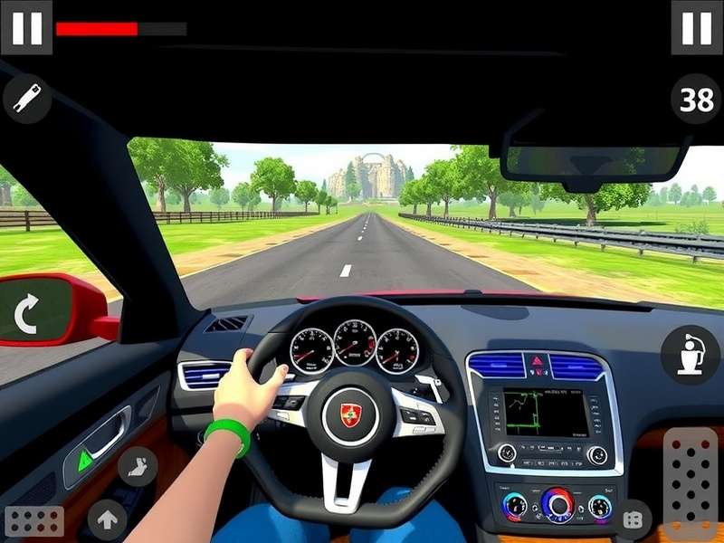 Extreme Car Driving Simulator PC गेमप्ले स्क्रीनशॉट