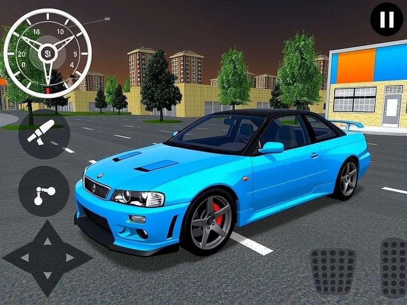 Extreme Car Driving Simulator iOS Multiplayer Race