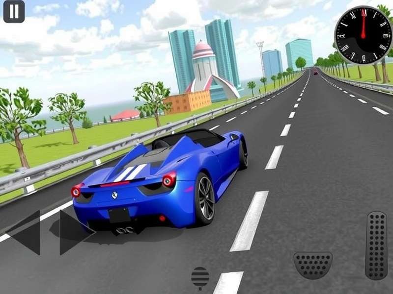 Extreme Car Driving Simulator Mod APK AN1 गेमप्ले स्क्रीनशॉट