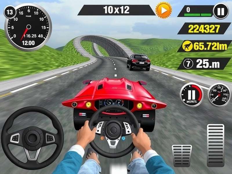 Extreme Car Driving Simulator 2015 Gameplay Screenshot