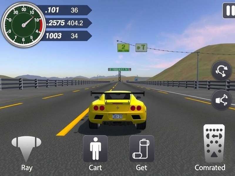 Extreme Car Driving Simulator gameplay screenshot