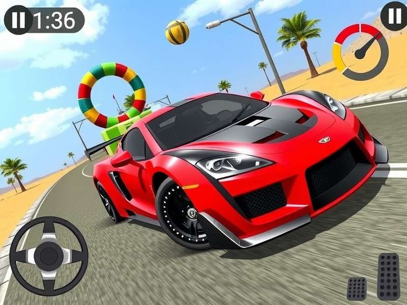 Extreme Car Driving Simulator Gameplay Screenshot