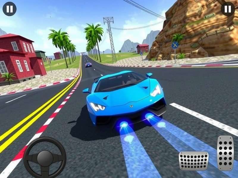Extreme Car Driving Simulator Unlimited Money Gameplay Screenshot
