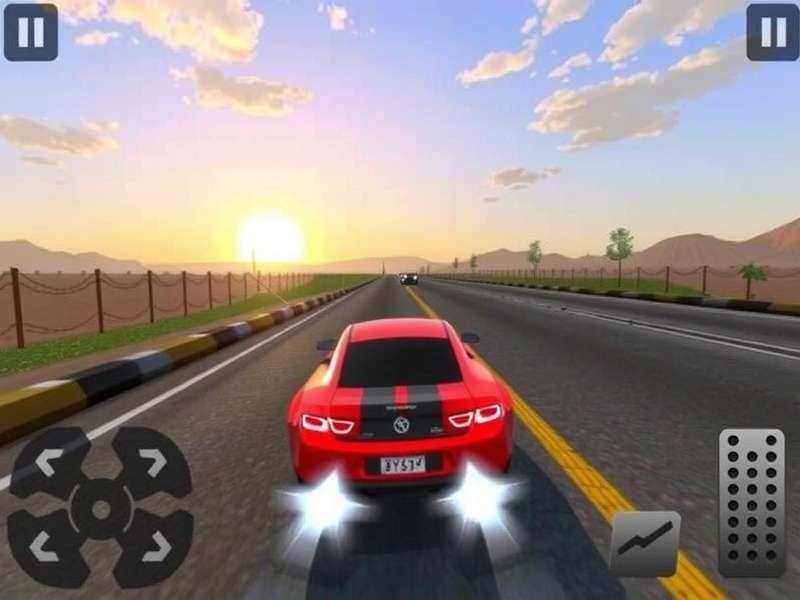 एक्सट्रीम कार ड्राइविंग सिम्युलेटर गेमप्ले स्क्रीनशॉट