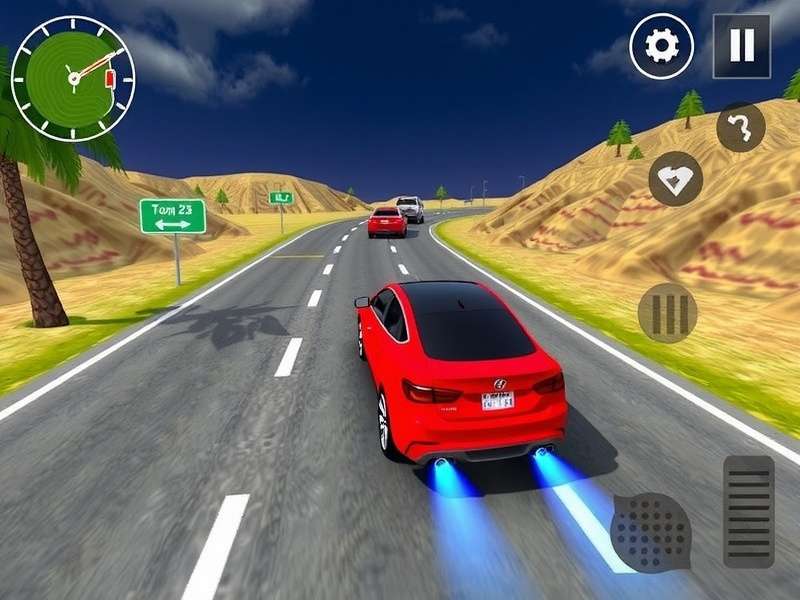 Extreme Car Driving Simulator Unblocked Gameplay Screenshot