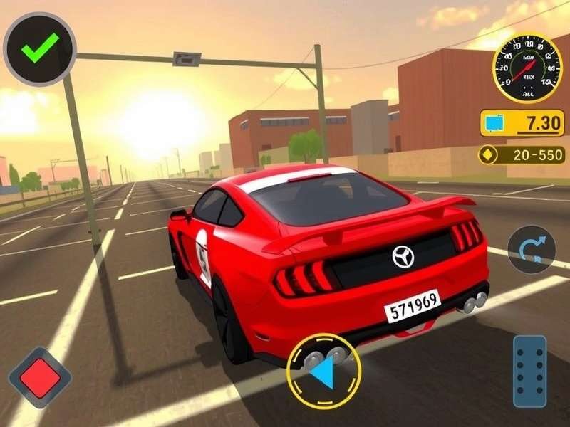 Extreme Car Driving Simulator PC Game Screenshot