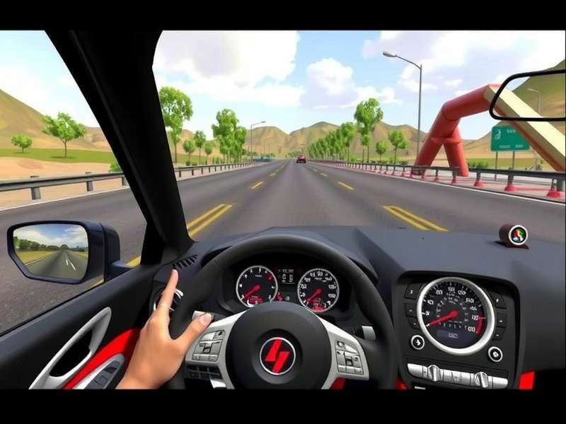 Extreme Car Driving Simulator PC गेमप्ले स्क्रीनशॉट