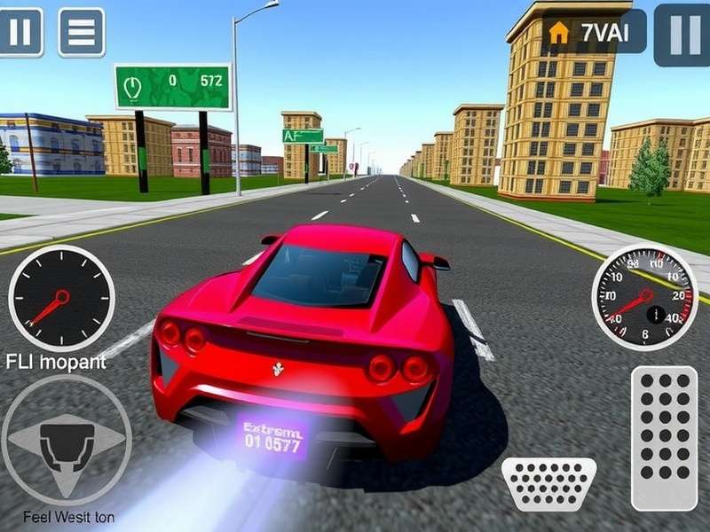 Extreme Car Driving Simulator Mod Menu 7.4.1 इंटरफेस और फीचर्स