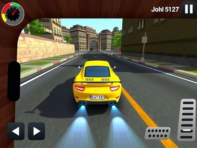 एक्सट्रीम कार ड्राइविंग सिम्युलेटर गेमप्ले स्क्रीनशॉट