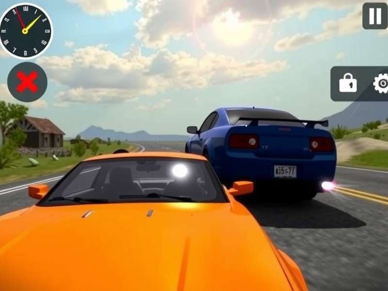 Extreme Car Driving Simulator पुराना वर्जन गेमप्ले स्क्रीनशॉट