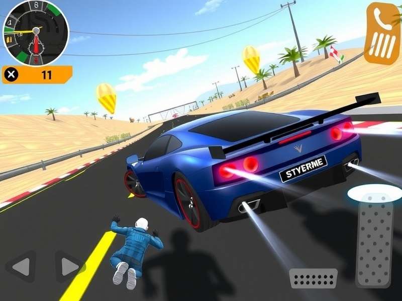 Extreme Car Driving Simulator Gameplay Screenshot