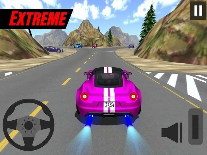 Extreme Car Driving Simulator PC Game Screenshot