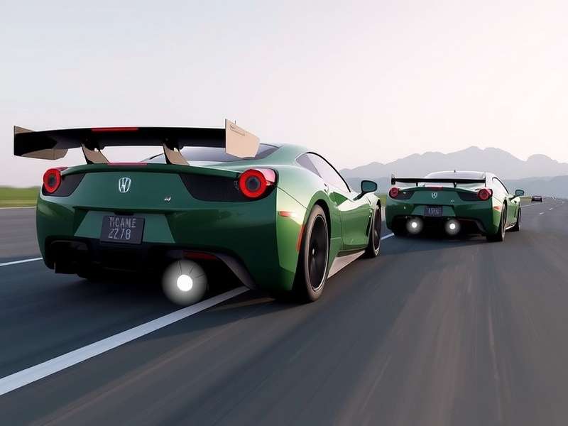 Extreme Car Driving Simulator gameplay screenshot showing high-speed stunt