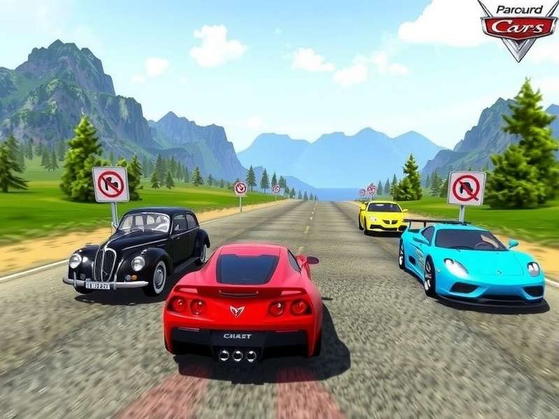 Extreme Car Driving Simulator gameplay showing a car performing a stunt jump in a city