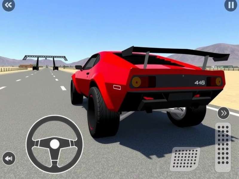 Extreme Car Driving Simulator Mod Menu 2024 gameplay screenshot showing supercars in a city