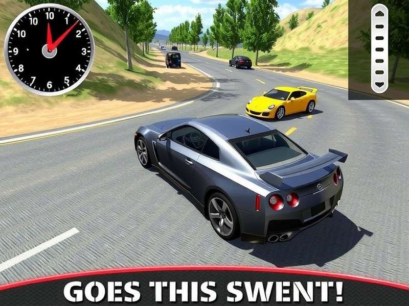 Extreme Car Driving Simulator side view of supercar