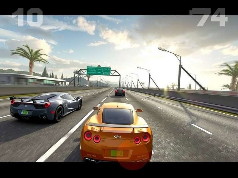 Extreme Car Driving Simulator PC Gameplay Showcasing High-Speed Stunts
