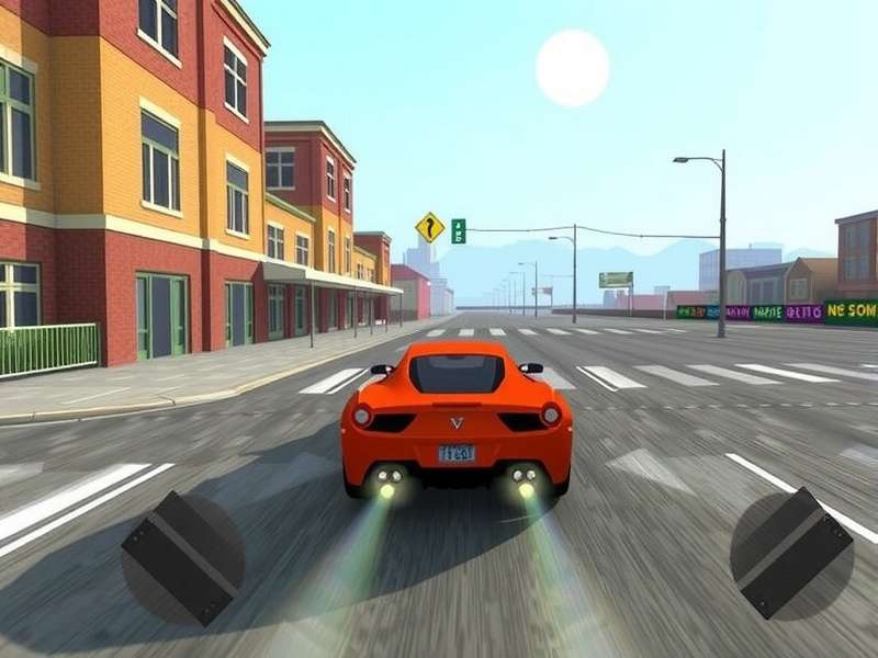 Extreme Car Driving Simulator Gameplay on Laptop