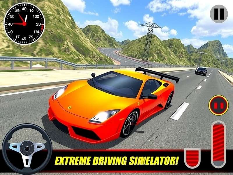 Extreme Car Driving Simulator Unlocked Vip Gameplay Screenshot