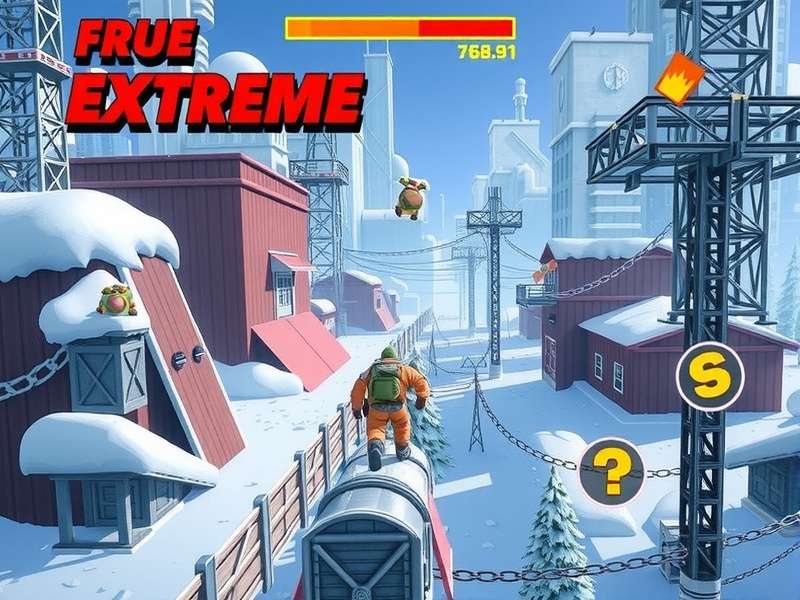 Extreme Car Driving Simulator gameplay showing a car performing a stunt