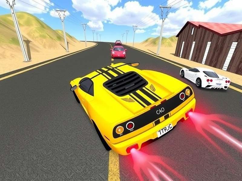 Multiplayer gameplay in Extreme Car Driving Simulator