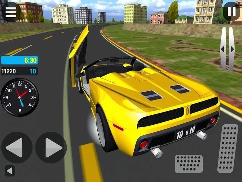 Extreme Car Driving Simulator Mod Apk Gameplay Screenshot