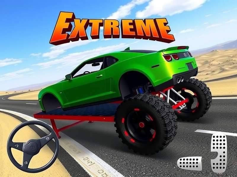 Extreme Car Driving Simulator Unblocked Gameplay Screenshot