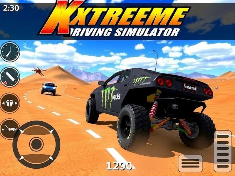 Extreme Car Driving Simulator 2014 Gameplay Screenshot