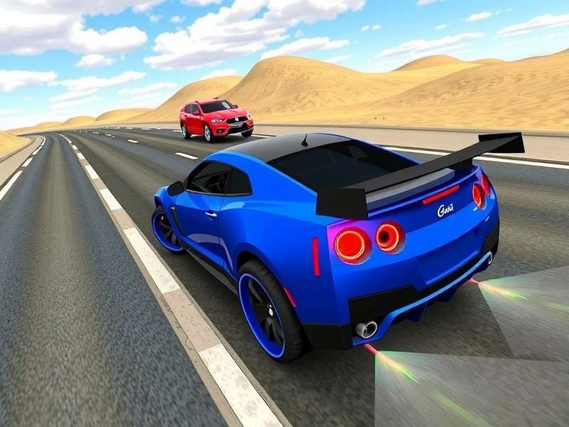 Extreme Car Driving Simulator PC gameplay screenshot showing realistic graphics
