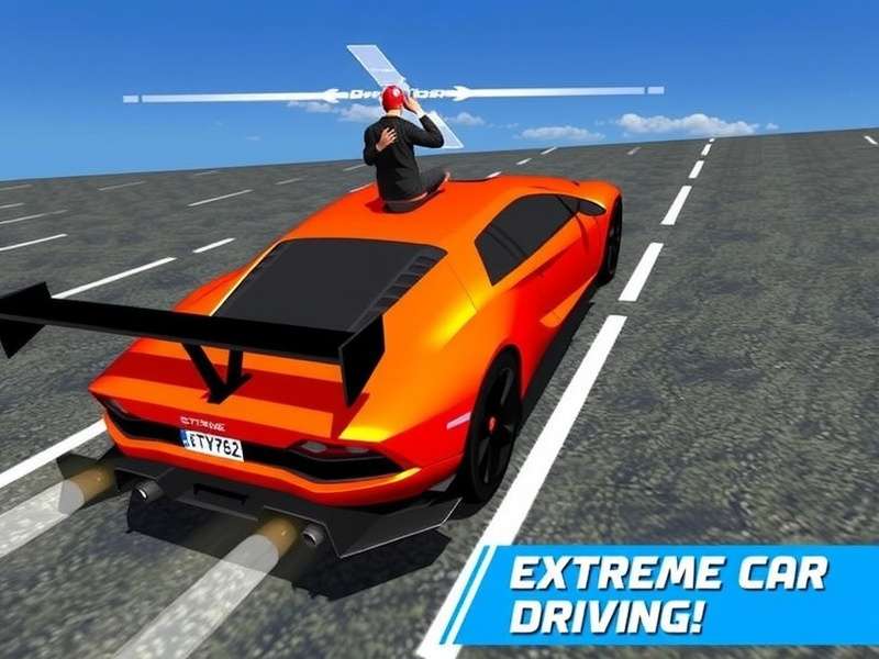 Extreme Car Driving Simulator - Free Download Gameplay Screenshot