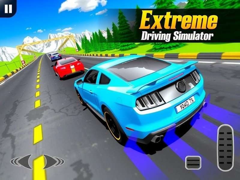 Extreme Car Driving Simulator Unlimited Money Apk - Gameplay Screenshot